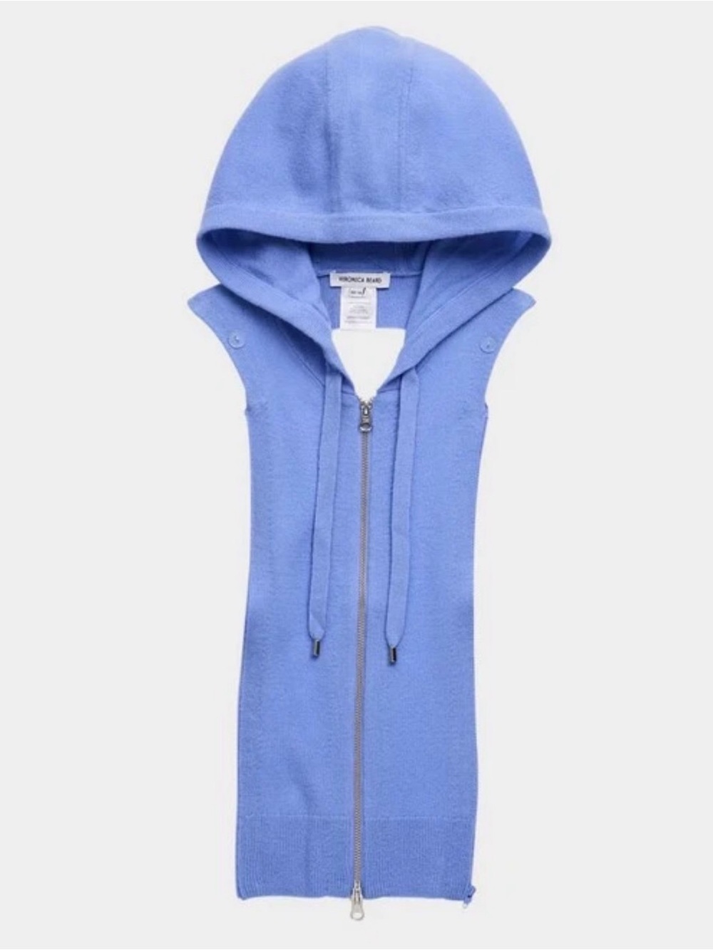Veronica beard cashmere hoodie Dickey insert $295 blue blazer jackets
